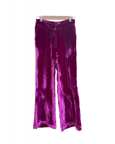 PANTALÓN VELVET FUCSIA