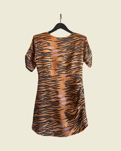 VESTIDO LUCY GANNI CEBRA