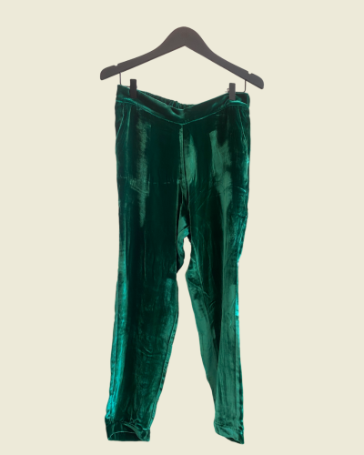 PANTALÓN TERCIOPELO VERDE