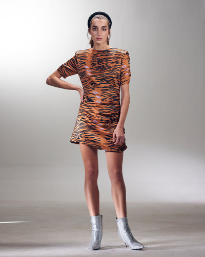 VESTIDO LUCY GANNI CEBRA