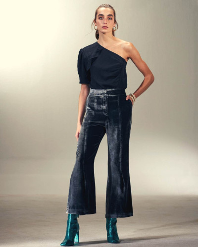 PANTALÓN VELVET ACERO