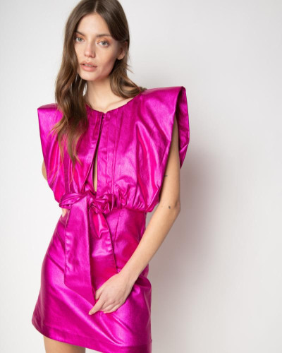 VESTIDO GALAXY FUCSIA