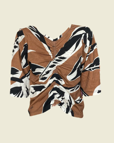 POLERA PIPA ABSTRACT TROPIC