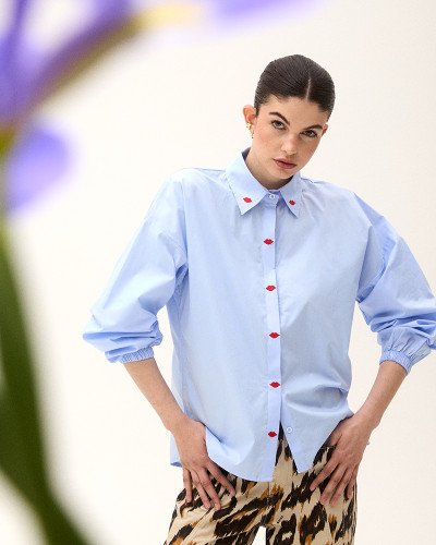 BLUSA CELINA CELESTE