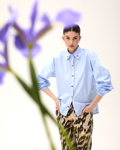BLUSA CELINA CELESTE