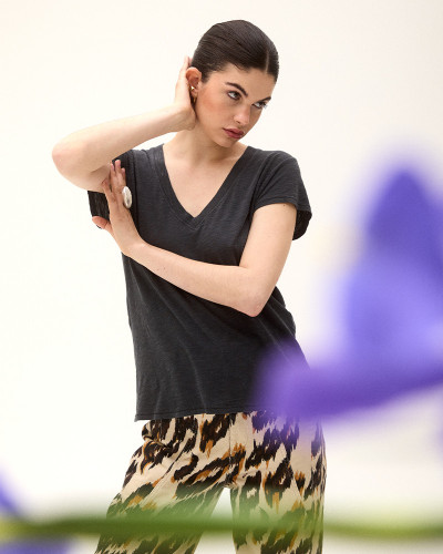 POLERA CLOE ACERO