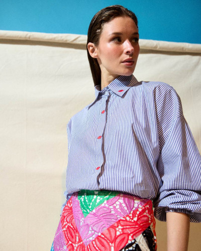 BLUSA CELINA RAYAS
