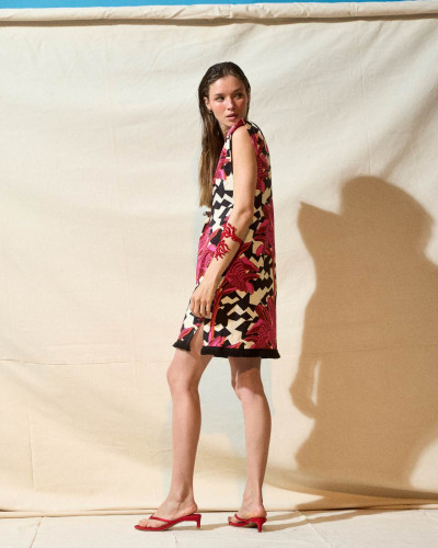 VESTIDO CAYETANA PARADISE SYMMETRY