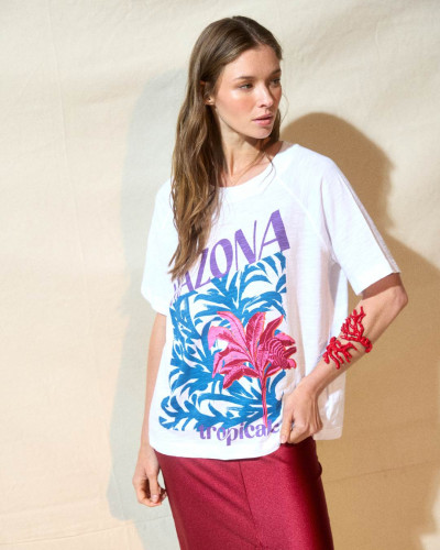 POLERA AMAZONA BLANCO