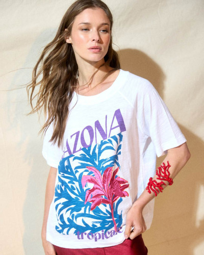 POLERA AMAZONA BLANCO