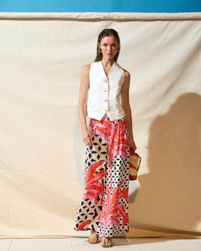 PANTALÓN NIZA PALM CRUDO