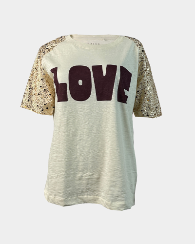 POLERA LOVE CRUDO