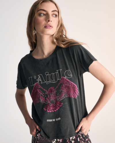 POLERA L´AIGLE NEGRO HUMO