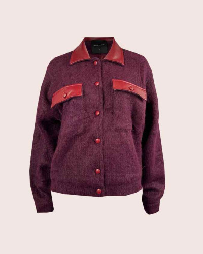 CHAQUETA JAGGER BURDEOS