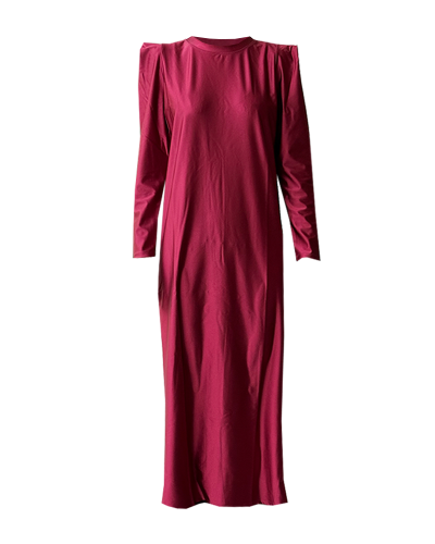 VESTIDO MAGIC BURDEOS