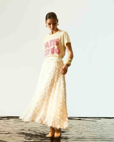 FALDA LONDON BLANCA
