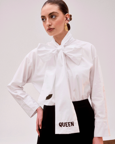 BLUSA RIBBON BLANCA