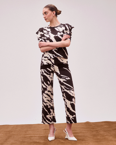 PANTALÓN MELODY BLACK CEBRA