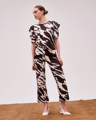 PANTALÓN MELODY BLACK CEBRA