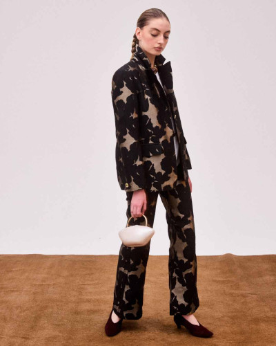 BLAZER BROCATTO FLORES