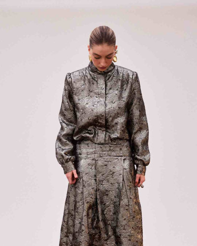 CHAQUETA AURORA ACERO