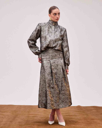 CHAQUETA AURORA ACERO