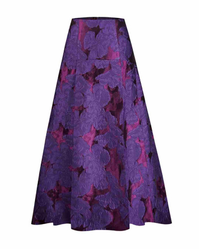 FALDA VENUS PURPLE FLOWER