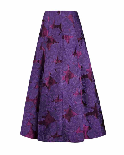 FALDA VENUS PURPLE FLOWER