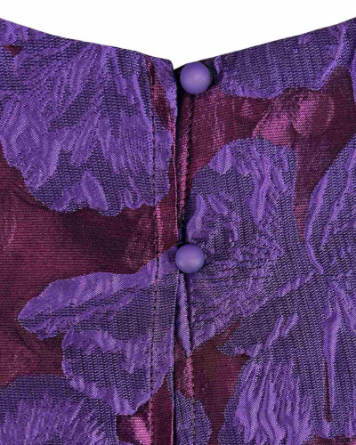 BLUSA ANTIBES PURPLE FLOWER