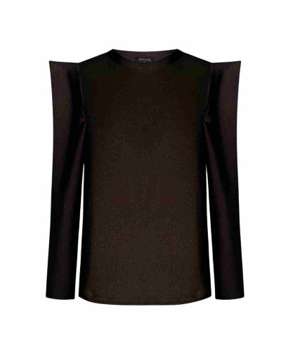 POLERA BOWIE CAFÉ