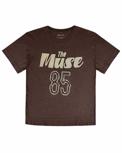 POLERA THE MUSE CHOCOLATE