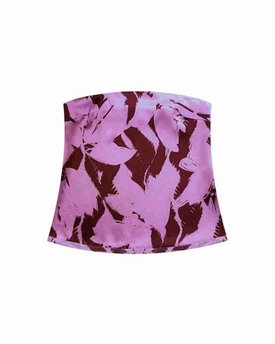 BLUSA SEVILLA ABSTRACT FLOWER PINK