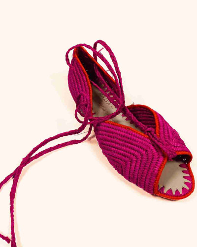 SANDALIA CATANIA FUCSIA