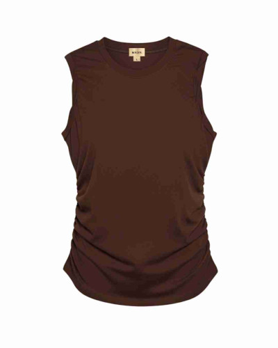 POLERA LINA CAFÉ