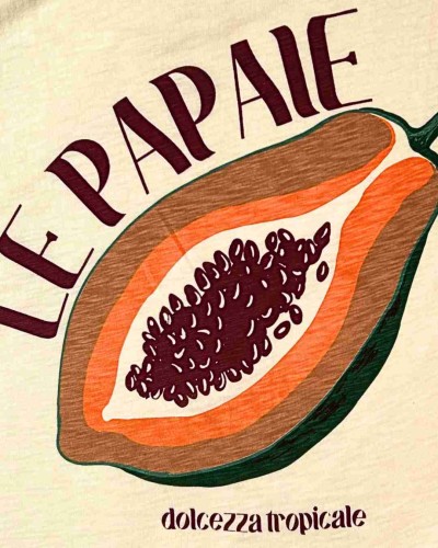 POLERA PAPAYA AMARILLA
