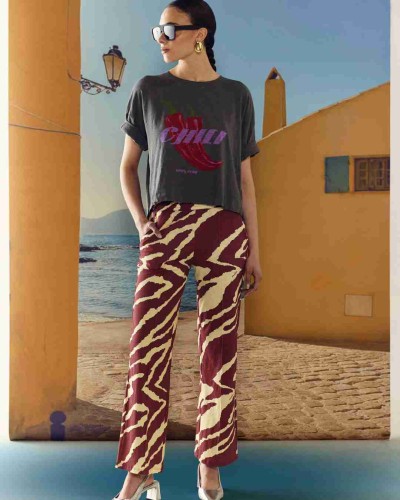 PANTALÓN GABA RED CEBRA