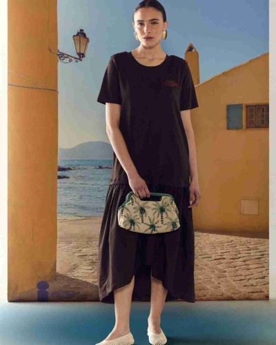 VESTIDO CINQUE TERRE CAFÉ