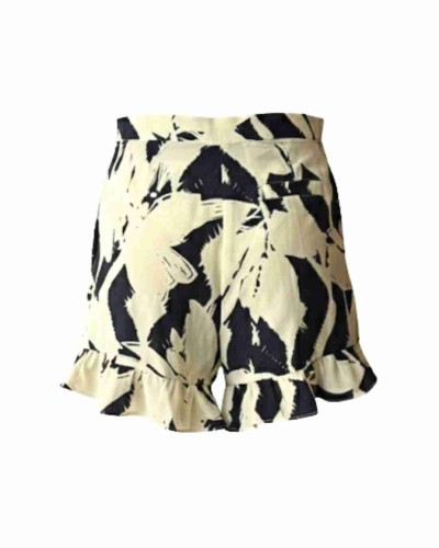 SHORT CARMELA ABSTRACT TROPIC CRUDO