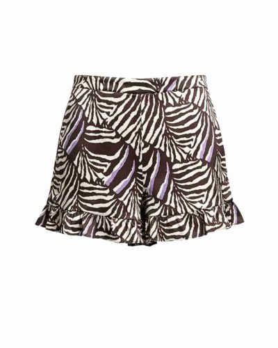 SHORT CARMELA PALMERA CEBRA