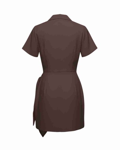 VESTIDO OCTAVIA CHOCOLATE