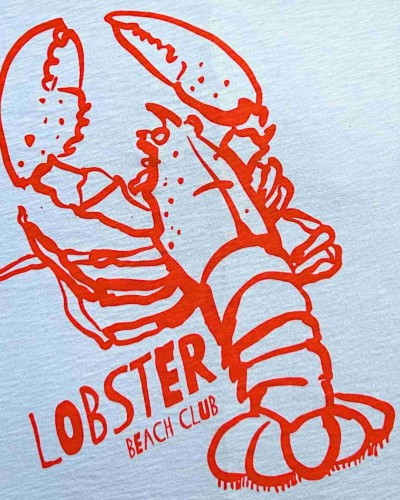 POLERA LOBSTER CELESTE