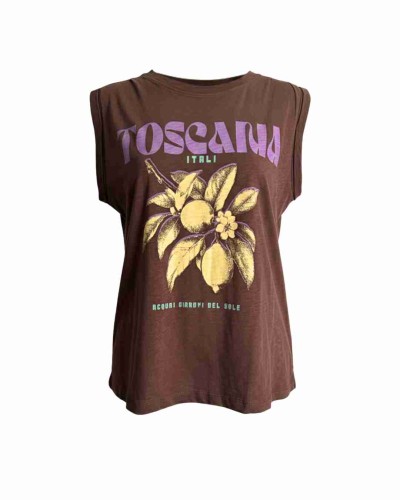 POLERA TOSCANA CHOCOLATE