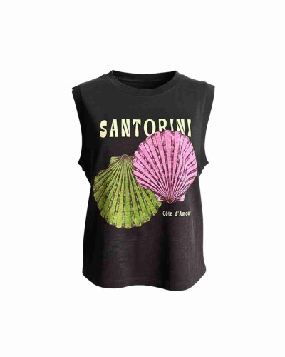 POLERA SANTORINI NEGRO HUMO