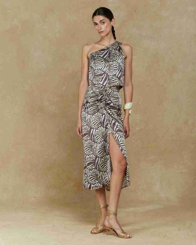 FALDA PEPA PALMERA CEBRA