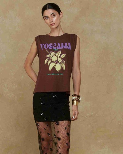 POLERA TOSCANA CHOCOLATE