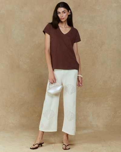 POLERA CHLOE CHOCOLATE