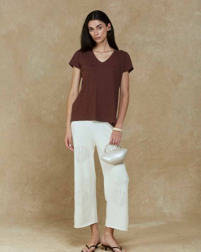 POLERA CHLOE CHOCOLATE