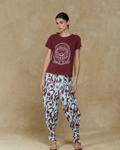 POLERA PERLE BURDEOS