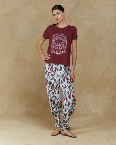 POLERA PERLE BURDEOS