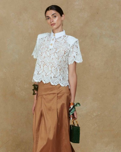 BLUSA CARACAS BLANCA